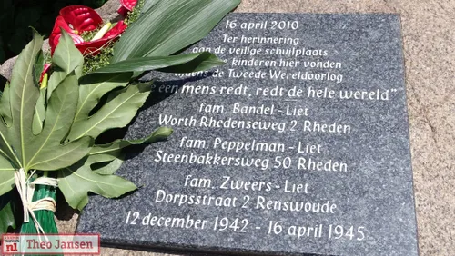tegel herdenkingsmonument rheden