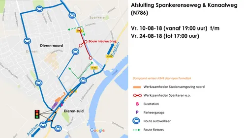 traverse dieren afsluiting kanaalweg spankerenseweg