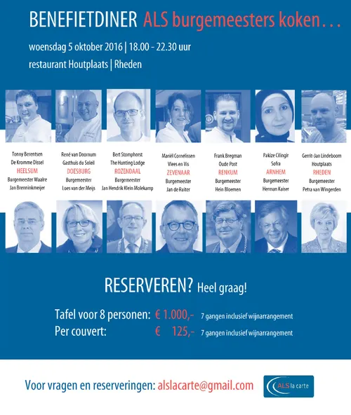 uitnodiging benefietdiner houtplaats