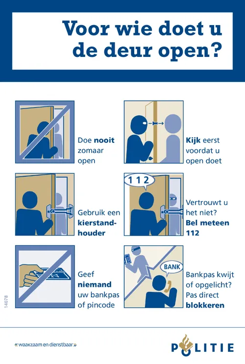 voor wie doet u de deur open