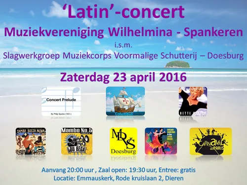 voorjaarsconcert wilhelmina 20161