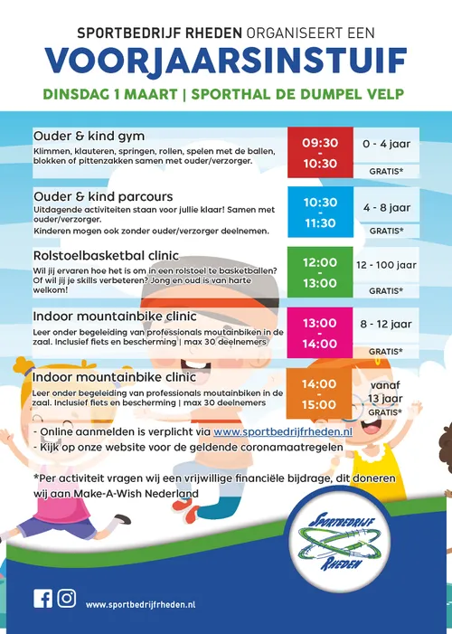 voorjaarsinstuif1 sportbedrijf rheden