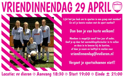 vriendinnendag vvdieren