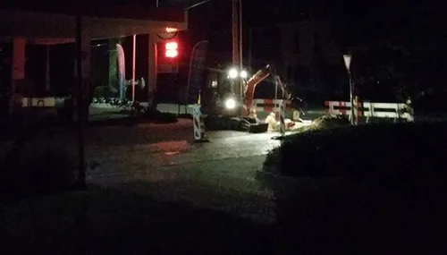 waterleidingbreuk zutphensestraatweg velp1