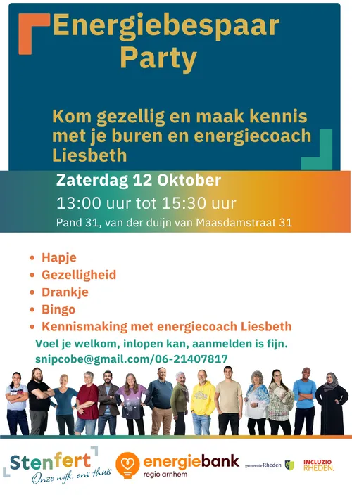 energie bespaarparty stenfert incluzio rheden
