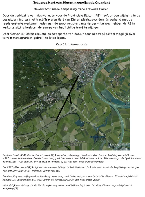 traverse dieren 2015 wijziging 1