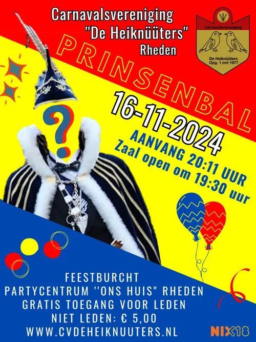 prinsenbal 2024 cv de heiknuuters