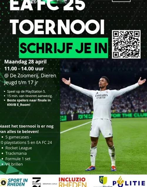 Game-event EA FC 25 - VR van WePlay United - Sport in Rheden