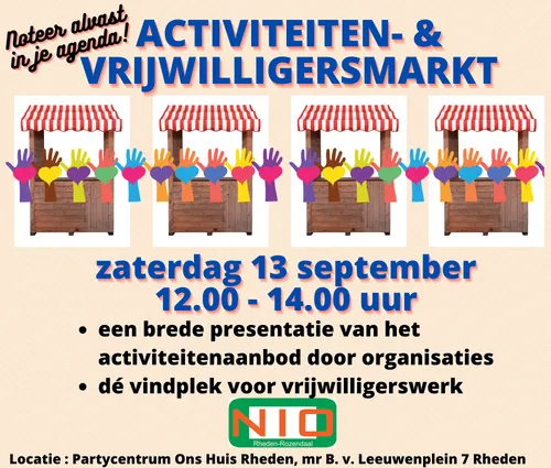Activiteiten- en vrijwilligersmarkt - NIO