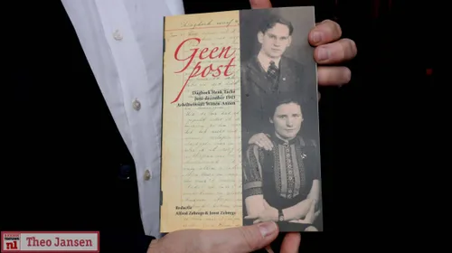 Teruggevonden Velps oorlogsdagboek 'Geen post' gepresenteerd bij kerk in Emmastraat 14-11-2025 (4)