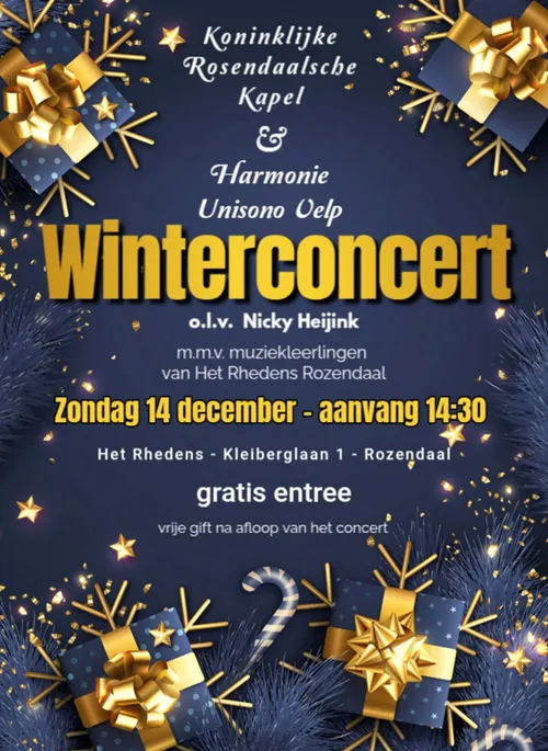 Generale repetitie Het Rhedens1