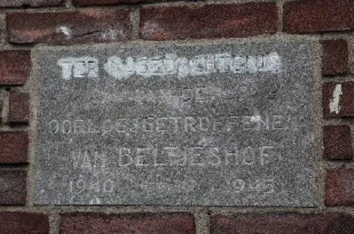 Gedenksteen Mauritsstraat 38