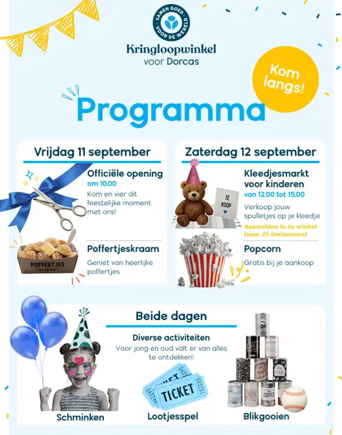 Dorcas Velp_Programma Officiele Opening