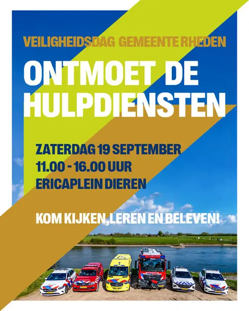 Folder Veiligheidsdag 2026 - gemeente Rheden