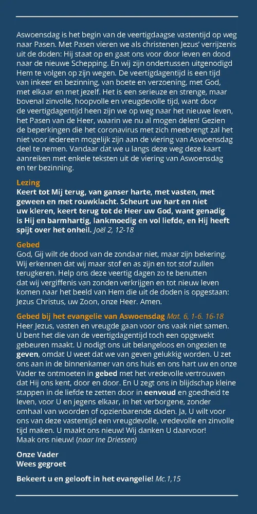 bisdom roermond kaart aswoensdag pagina 2