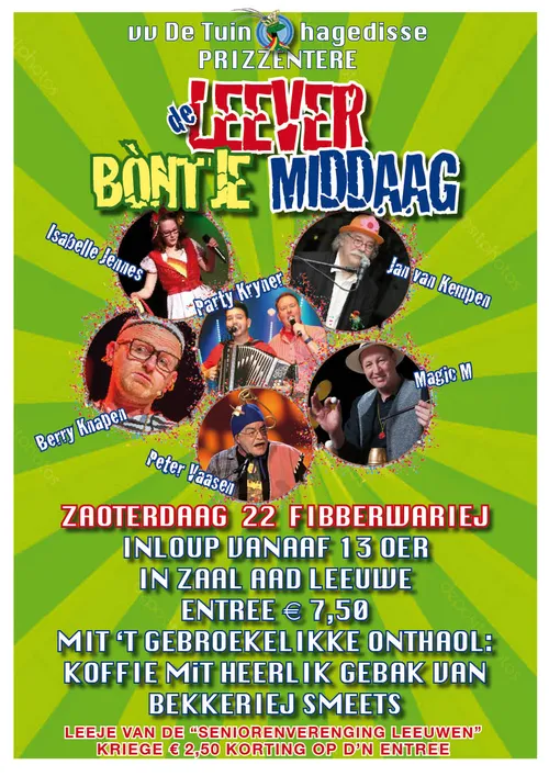 poster bontje middaag 2020