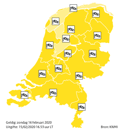 waarschuwing land 1 new