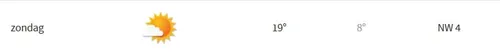 150605 weersverwachting zondag weeronlinenl