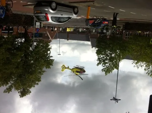 150728 traumaheli op stationsplein1