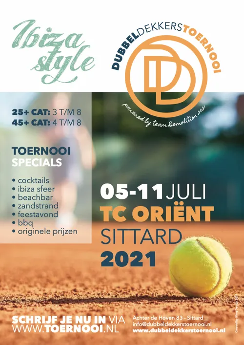 afffiche dubbeldekkerstoernooi tc oriecc88nt