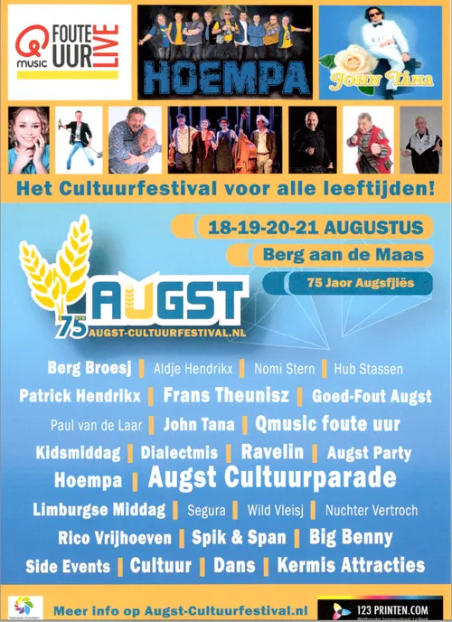 affiche augst cultuurfestival 2023