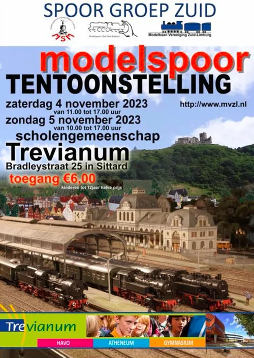 affiche modelspoortentoonstelling