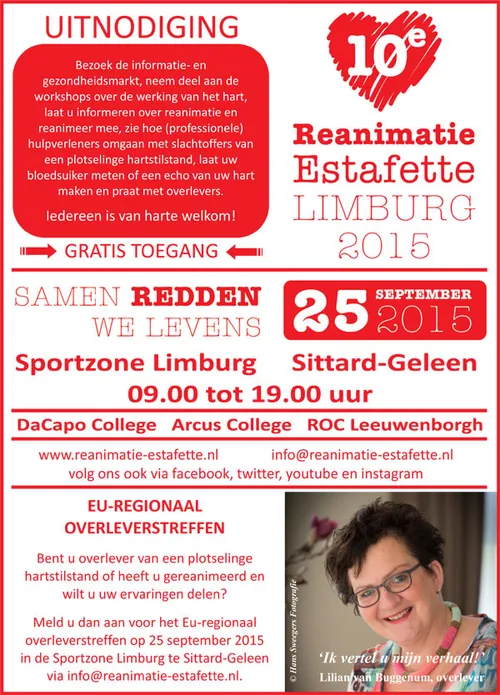 affiche reanimatie estafette