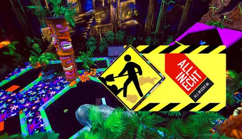 all in echt glow in the dark golf 1 under construction v2