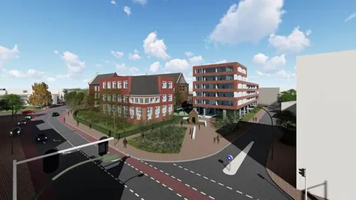 appartementencomplex achter kleesj