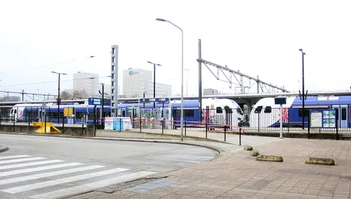 arriva trein arriveert in sittard