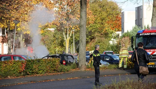 brand personenauto romeinenstraat 2