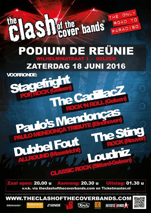 clash of the coverbands 2016
