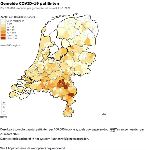 covid 19 in nederland 21 maart 2020