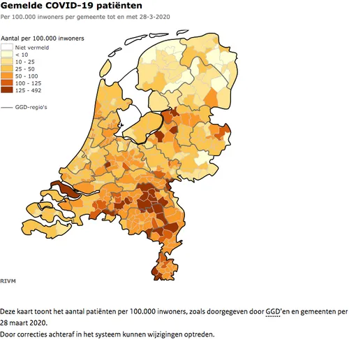 covid 19 in nederland 28 maart 2020