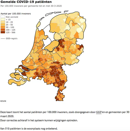 covid 19 in nederland 30 maart 2020