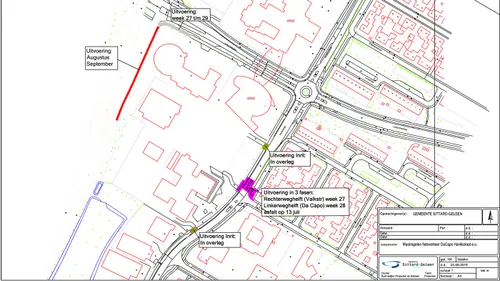 dacapo kaart fietspad
