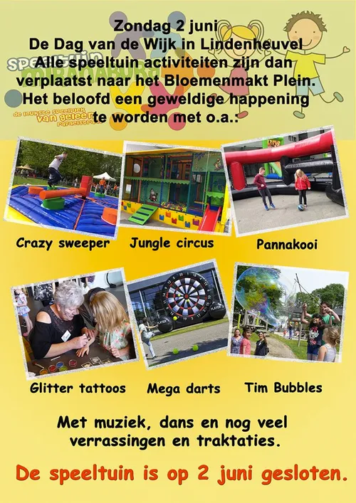 dag van de wijk in lindenheuvel