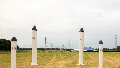 de entree naar de schutterswei in born