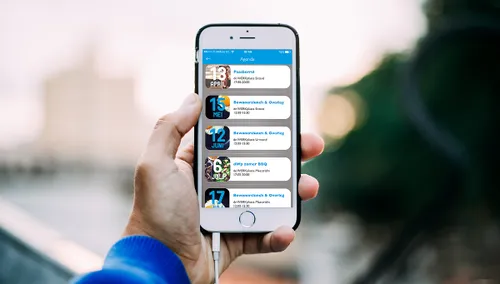 eventpage de werkplaats app