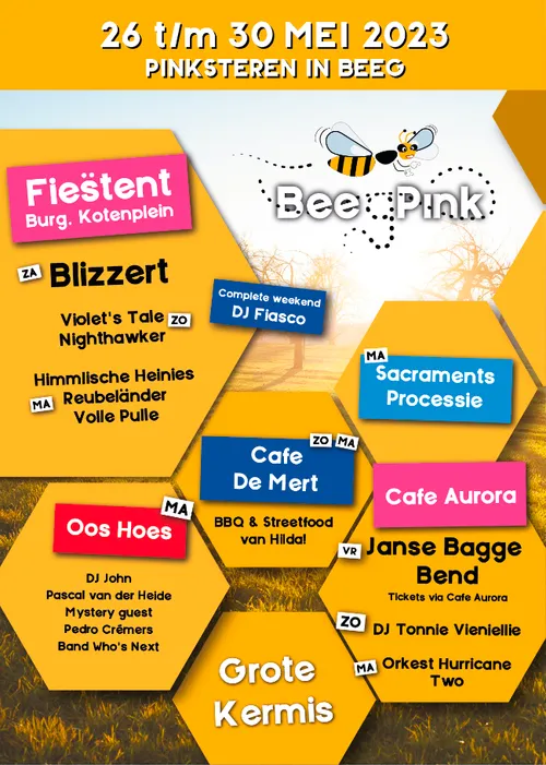 feest in beeg pinksteren 2023