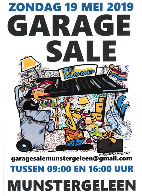garage sale munstergeleen 2019