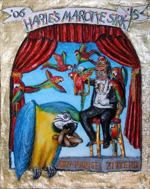 gevelsteen voor ex vorst harie