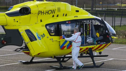 helikopter bij zuyderland ziekenhuis