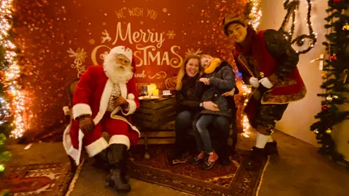 huis vd kerstman bezoek