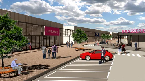 impressie nieuwe gevelstructuur