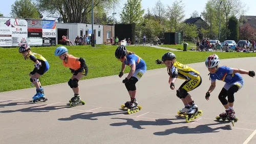 inline skating wedstrijd jeugd