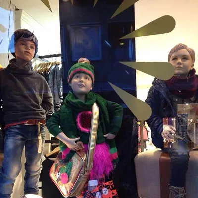 inspired shopping etalage