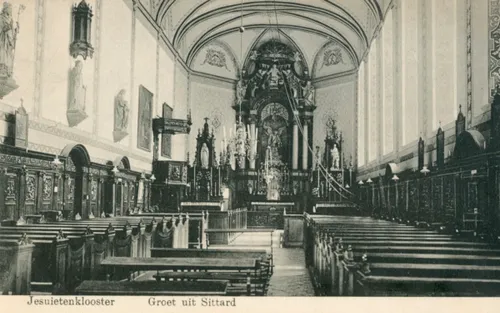 jesuitenklooster grotet ui sittard oude ansichtkaart