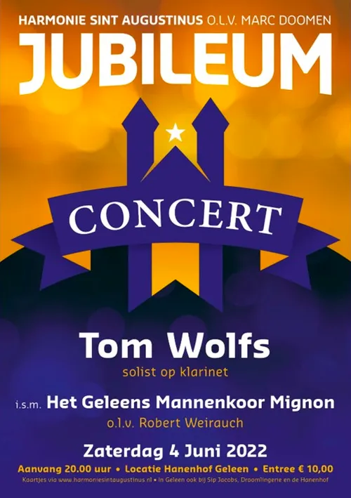 jubileumconcert harmonie sint augustinus geleen
