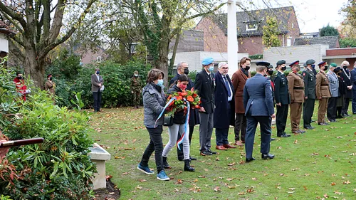 klaprooszondag kranslegging 2021 scholieren trevianum